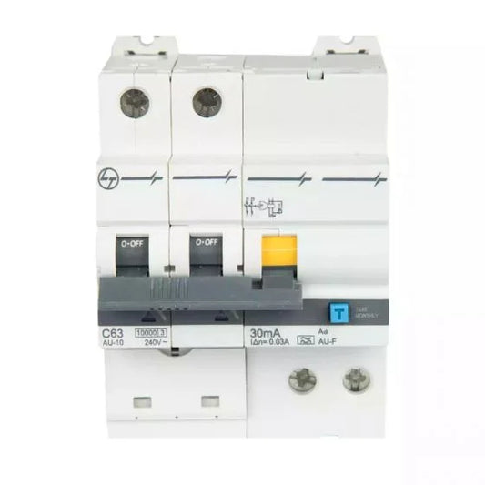 MKSR RCCB / ELCB 63A 30mA – Double Pole (BC206303)