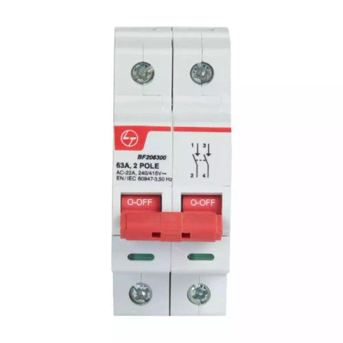 Lauritz Knudsen (Formerly L&T Switchgear Business) 40A DP Isolator – BF204000