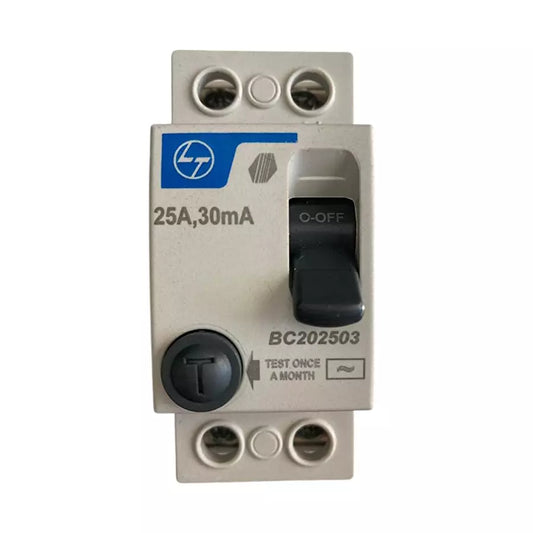 Lauritz Knudsen (Formerly L&T Switchgear Business) RCCB 25A DP 100mA 10kA – BG202510