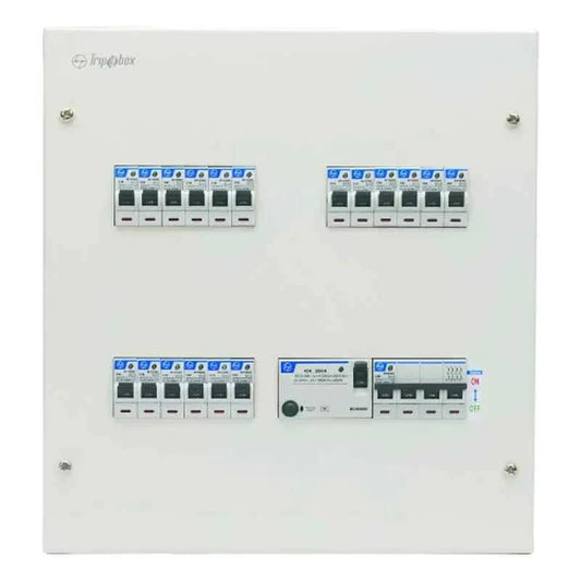 MKSR TPN 12-Way Distribution Board – Single Door (BH312SDB)