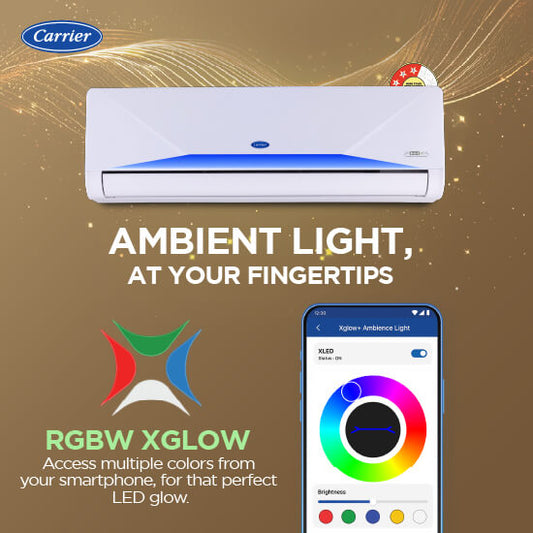 Carrier XPERT Edge GXi 1.5 Ton 3 Star Alpha HybridJet Inverter R32 Split Air Conditioner FlexiCool CAI19PE3R36F0