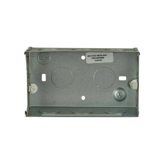 MKSR GI Metal Mounting Box – 4 Module (CB91104WM00)