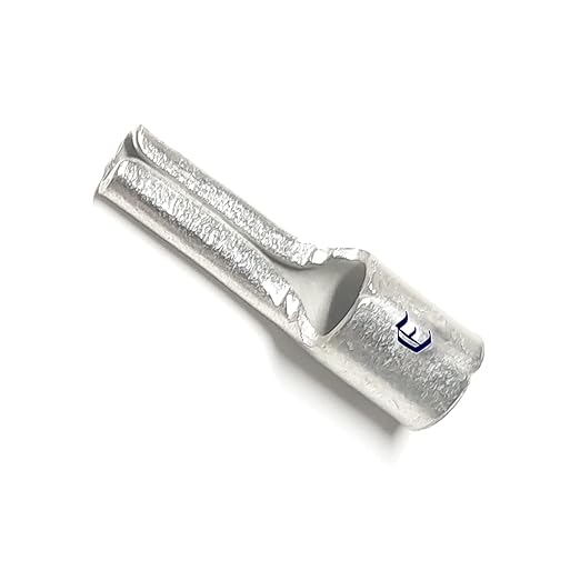 Comet 25 Sqmm Pin Type Copper Cable Lugs Non-Insulated – Heavy Current Crimp Terminal (Cat No. CCP86) (Pack of 20 )