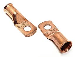 Comet 95 Sqmm Ring Type Long Barrel Copper Tubular Terminal Heavy Duty – Power Lug (Cat No. CCUS286) (Pack of 10)