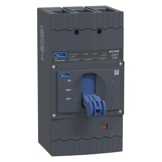 Lauritz Knudsen (Formerly L&T Switchgear Business) dSine DN3-630M 630A 3 Pole MCCB 50kA – CM94515OOTOOG