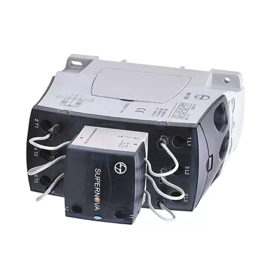 Lauritz Knudsen (Formerly L&T Switchgear Business) MO C15 Capacitor Duty Contactor – 15 kVAr, Frame Size 1, 240V Coil, 1NO Early Make Contact – CS90019BOOO