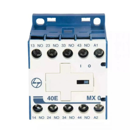 Lauritz Knudsen (Formerly L&T Switchgear Business) MX0 40E Contactor Relay 4NO – AC Control 110V Coil – Cat No. CS94018AOOO