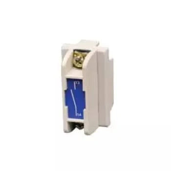 Lauritz Knudsen (Formerly L&T Switchgear Business) Auxiliary Contact Block for MR Contactor 1NO Top Add-On – Cat No. CS94179OOOO