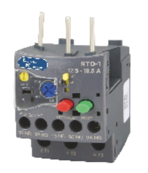 Lauritz Knudsen (Formerly L&T Switchgear Business) RTO-1 Thermal Overload Relay 4.6–6.7A Direct Mounting on MO 9–45 – CS96355OOTO