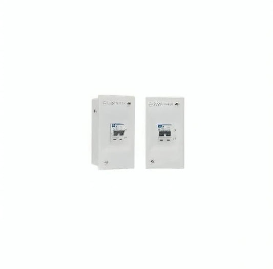 Lauritz Knudsen (Formerly L&T Switchgear Business) Two Station Enclosure Box Without Actuator for Push Buttons – Cat No. EP2FAA