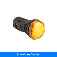 Lauritz Knudsen (Formerly L&T Switchgear Business) Indicator LED Amber 110V AC Pro – Cat No. EPLA110A