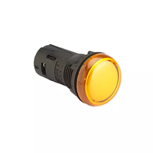 Lauritz Knudsen (Formerly L&T Switchgear Business) Gen Next Pro Yellow LED Indicator 22.5mm 240V AC – Cat No. EPLY240A