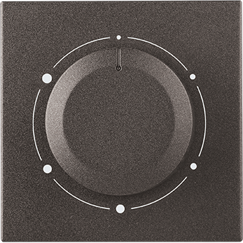 Legrand Myrius NEXTGEN FAN REGULATOR 100W 360° 2Module Charcoal Grey - 679440