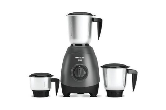 Havells Zello Mixer Grinder GHFMGEPG075-c 750W 4 Jar | 21000 RPM with 304 Stainless Steel Blades