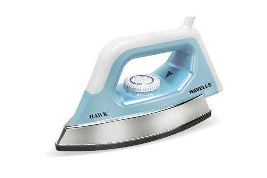 Havells Hawk Heavy Weight Dry Iron GHGDIBZB110 1100W | Non-Stick Soleplate with 1.7m Cord