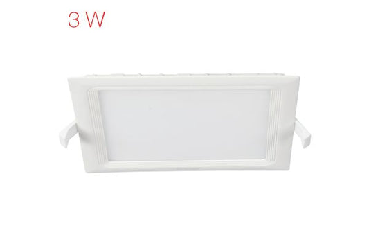 Havells Fazer Neo LED Panel 3W Square 3000K | Warm White Recessed Ceiling Light