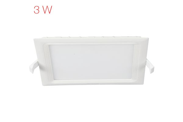 Havells Fazer Neo LED Panel 3W Square 3000K | Warm White Recessed Ceiling Light
