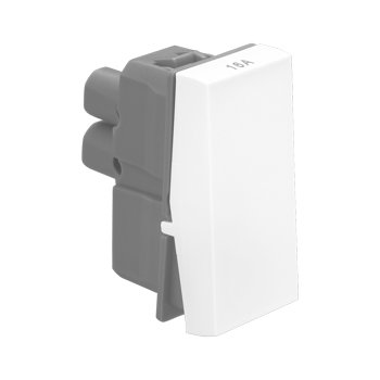 Legrand Allzy Switch 16A 1Way 1Module White - 681101