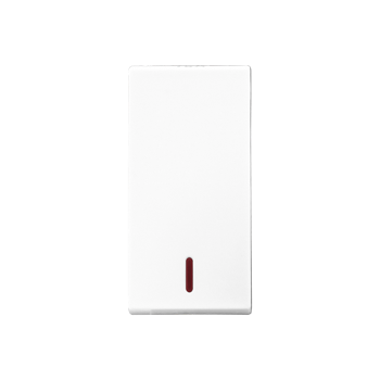 Legrand Allzy Switch 16A 1Way with Indicator 1Module White - 681105