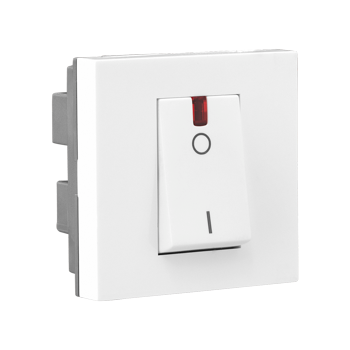 Legrand Allzy DP Switch 32A with Indicator 2Module White - 681116