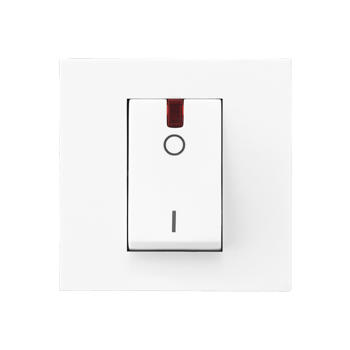 Legrand Allzy DP Switch 32A with Indicator 2Module White - 681116