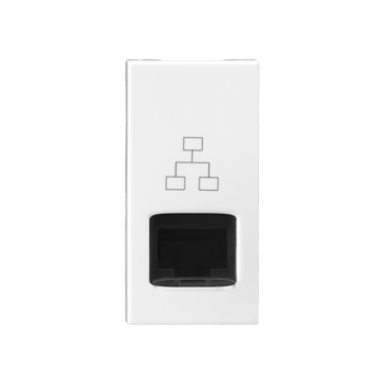 Legrand Allzy RJ45 Cat-6 UTP Socket 1Module White - 681132