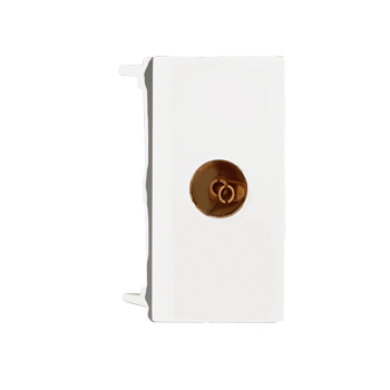 Legrand Allzy TV Socket 1Module White - 681133