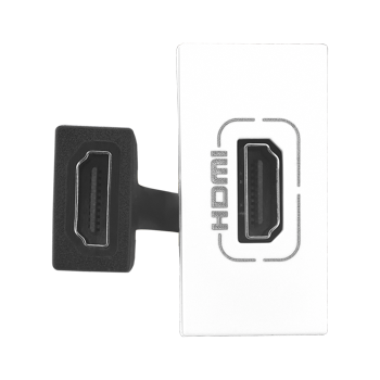 Legrand Allzy Pre-terminated HDMI Socket 1Module White - 681134