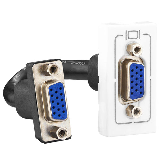 Legrand Allzy Pre-terminated Projector Connector 1Module White - 681136