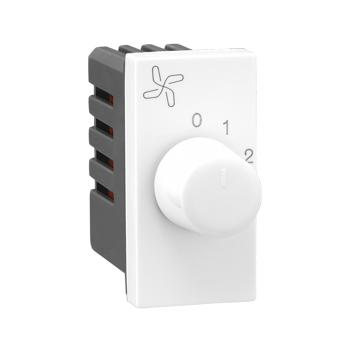 Legrand Allzy Fan Regulator 4-step 1Module White - 681140
