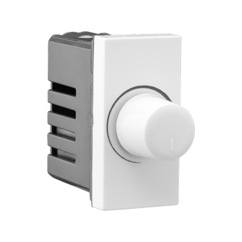Legrand Allzy Rotary Dimmer 400W 1Module White - 681143
