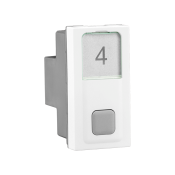 Legrand Allzy Bell Call Indicator 1Module White - 681146