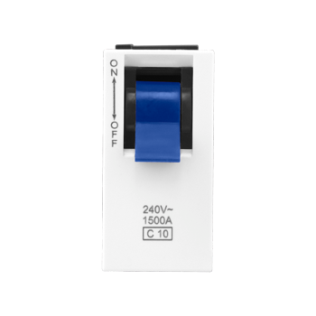 Legrand Allzy MCB SP C Curve 10A 240V 1Module White - 681157