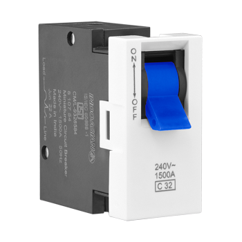 Legrand Allzy MCB SP C Curve 32A 240V 1Module White - 681161