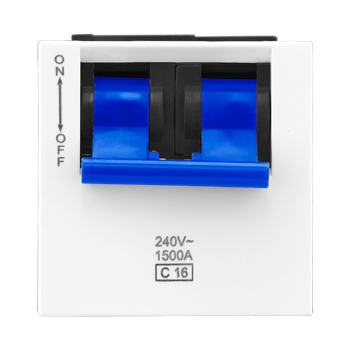 Legrand Allzy MCB DP C Curve 16A 240V 1Module White - 681162