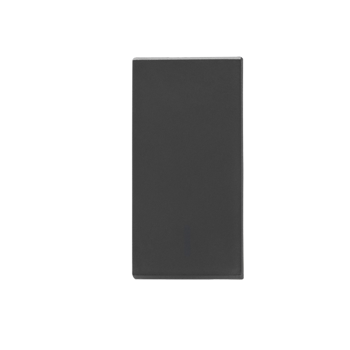 Legrand Allzy Switch Matt Black 16A 1Way 1Module - 681201