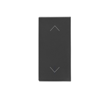 Legrand Allzy Switch Matt Black 6A 2Way 1Module - 681211