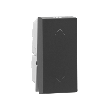 Legrand Allzy Switch Matt Black 16A 2Way 1Module - 681212