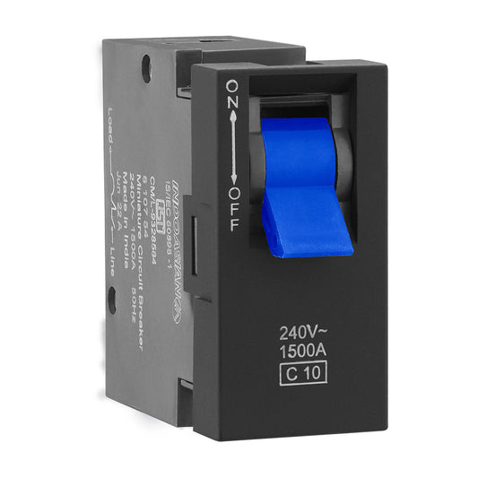 Legrand Allzy MCB SP C Curve Matt Black 10A 240V 1Module - 681257