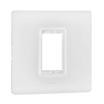 Legrand Allzy Plate & Frame White 1Module - 681300