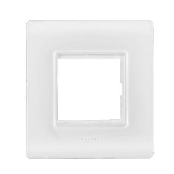 Legrand Allzy Plate & Frame White 2Module - 681301