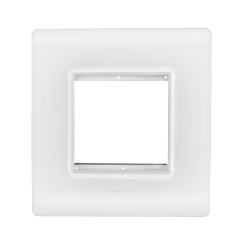 Legrand Allzy Plate & Frame White 2Module - 681301