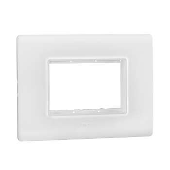 Legrand Allzy Plate & Frame White 3Module - 681302
