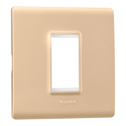 Legrand Allzy Plate & Frame Gold 1Module - 681333