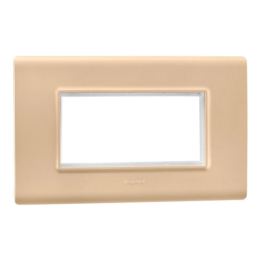 Legrand Allzy Plate & Frame Gold 4Module - 681336
