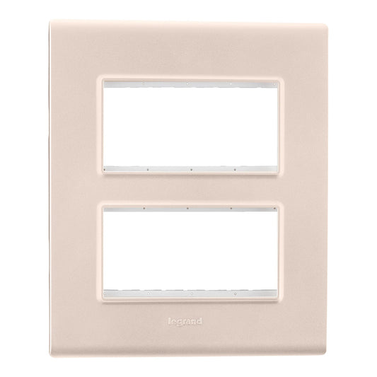 Legrand Allzy Plate & Frame Rose Gold 4x2Module - 681361