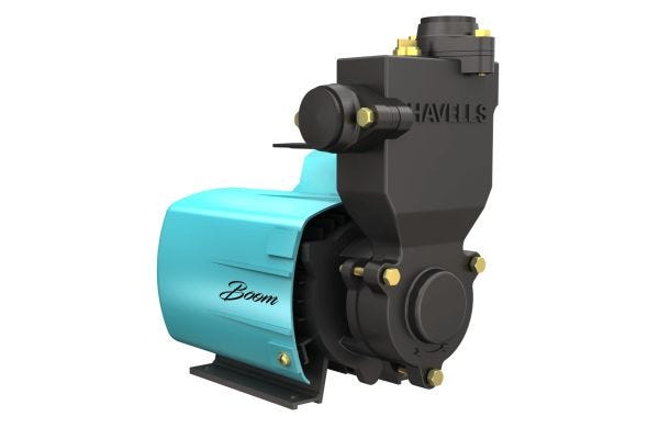 Havells BOOM1 Self Priming Mini Monoblock Pump 1 HP 0.75 kW MHPAEQ1X00 | Copper Winding Domestic Water Pump