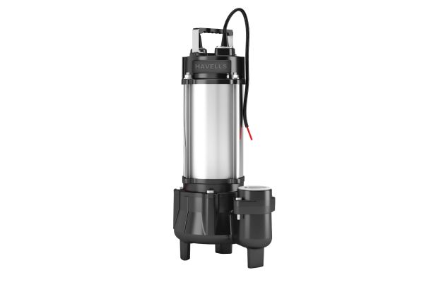 Havells HSXD35-20T Sewage Pump 2 HP MHPJDD2X00 | Three Phase Submersible Pump for Wastewater with Soft Solids