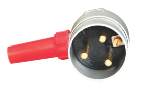Lauritz Knudsen (Formerly L&T Switchgear Business) METAL CLAD PLUG 32A 3 Pin – Heavy-Duty Industrial Plug – MPS332P