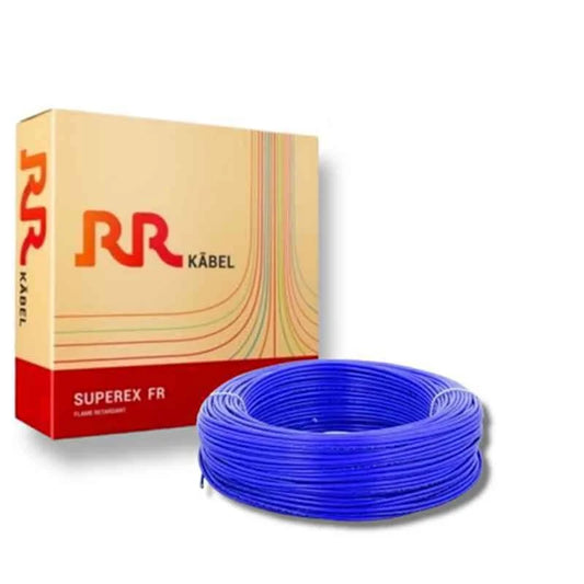 RR Kabel Homecab 1 Core 0.75 SQMM Cable – Blue – 200 Mtr (RR1C0.75FRBLUE200)